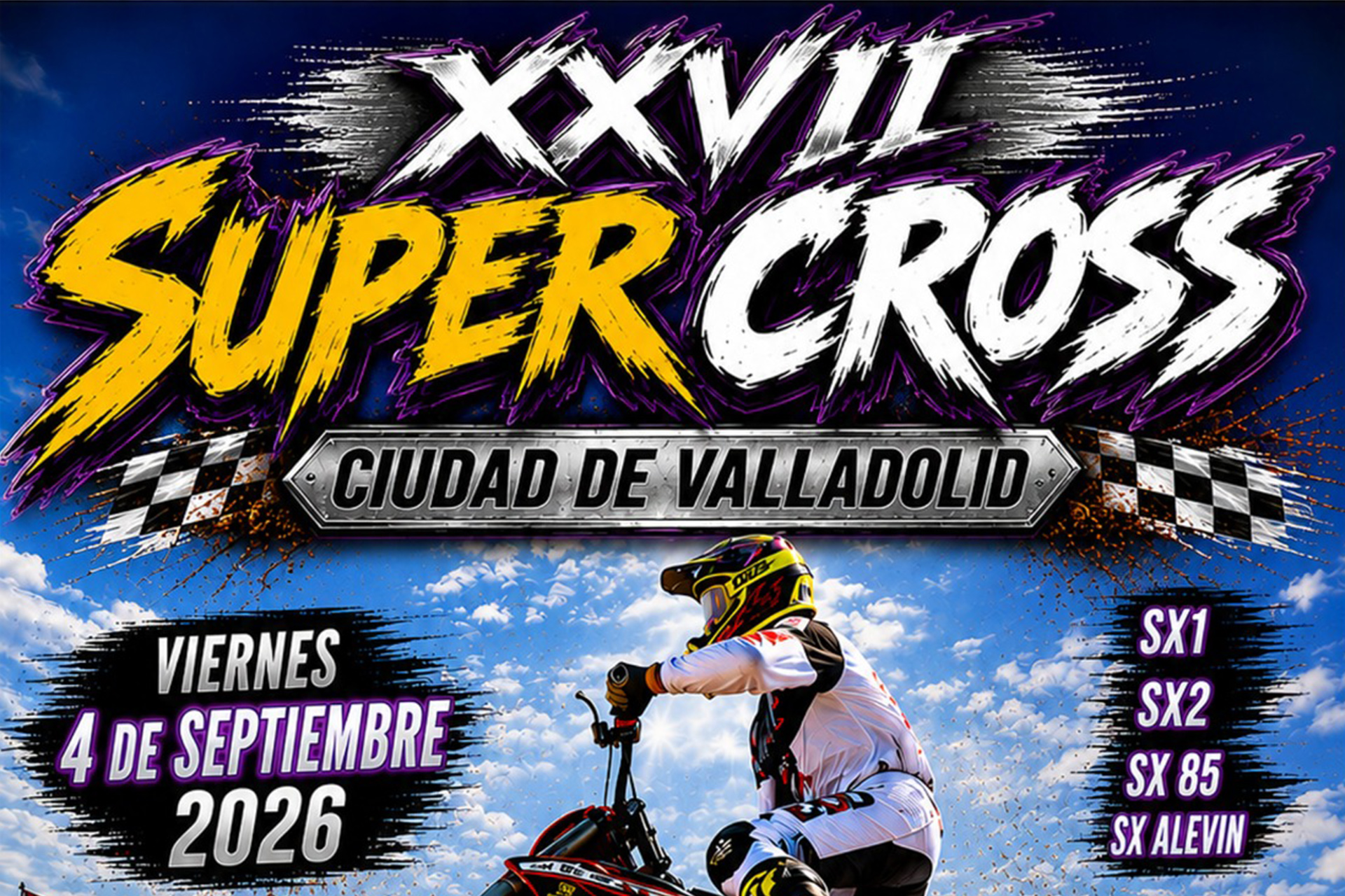 Noticia - Campeonato Supercross Ciudad Valladolid 2026